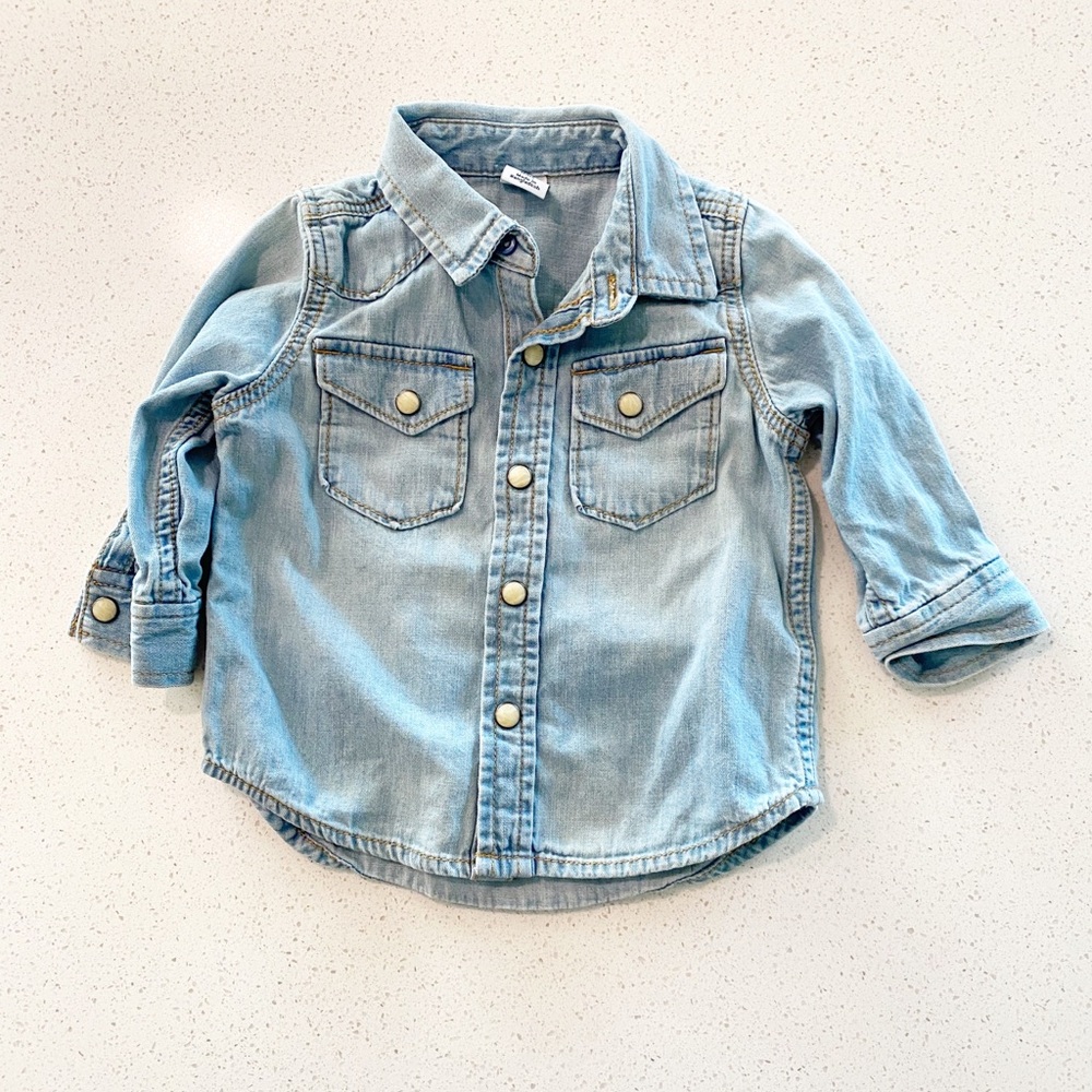 GAP Kids Light Blue Jean Jacket